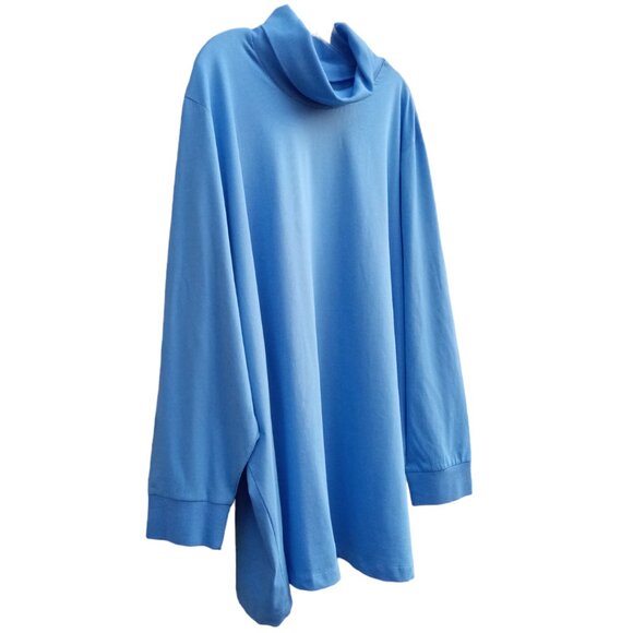 Woman Within turtleneck long sleeve knit top sz 4X NEW - Picture 2 of 10